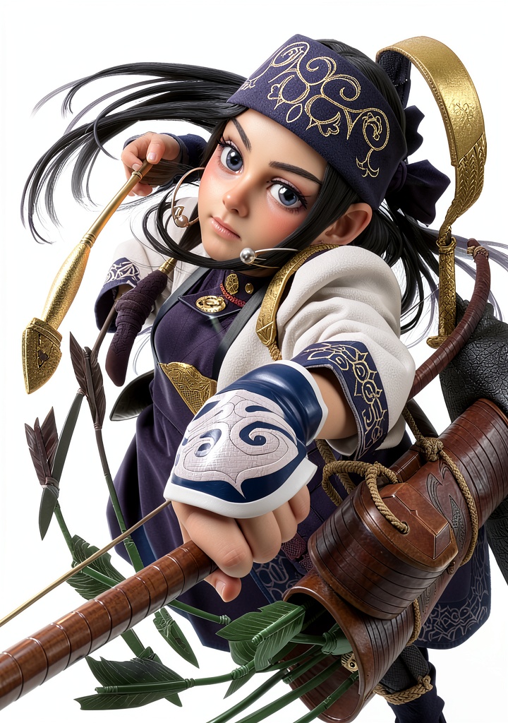 Installing Golden Kamuy Manga by VIZ Signature - English Edition on a wooden desk