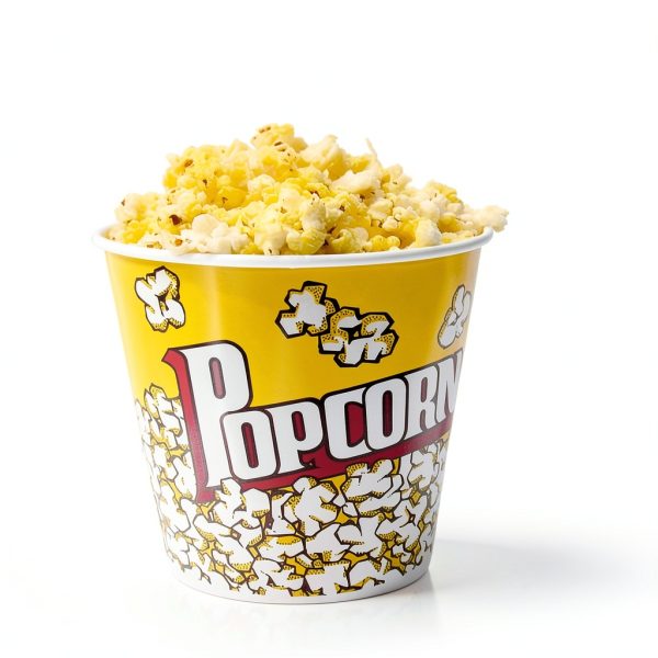 Large Popcorn Buckets 25 Pack 85oz Cardboard Tubs by YEUIKERR-1