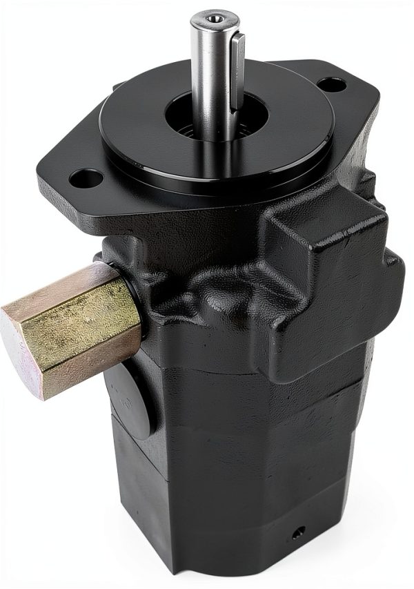 28 GPM Two Stage Hydraulic Log Splitter Pump by Flynsu for Wood-2