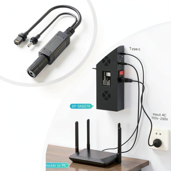 TreasureCave Starlink GEN Mini Power Cord Splitter IP68 POE Compatible-3